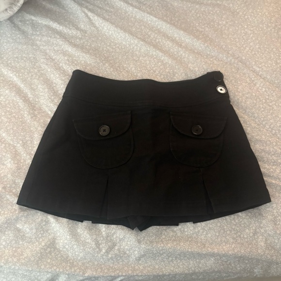 Urban Outfitters Dresses & Skirts - URBAN OUTFITTERS BLACK Y2K SKORT